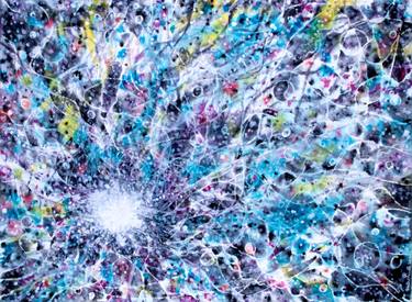 Original Contemporary Abstract Paintings by Victor Charade