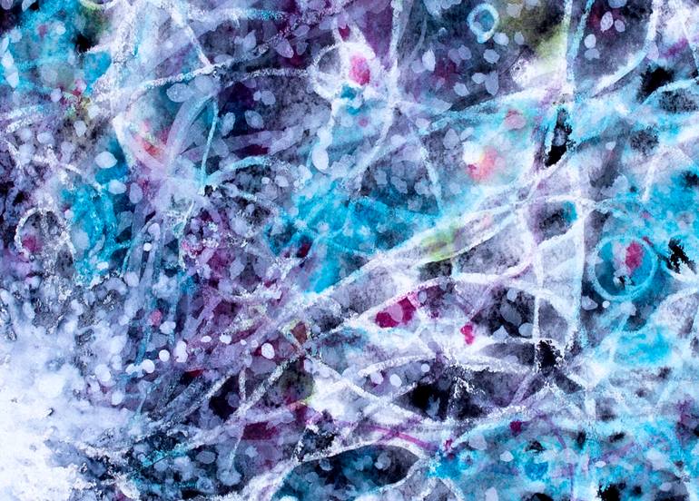 Original Conceptual Abstract Painting by Victor Charade