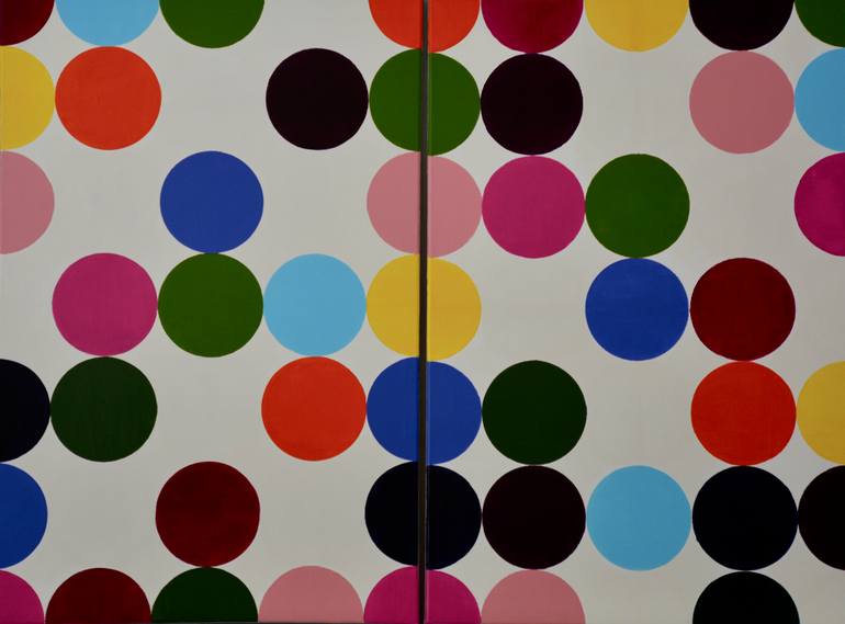 Original Minimalism Abstract Painting by Naomi Balint