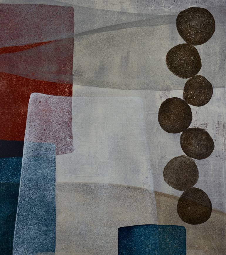 Original Modernism Abstract Painting by Naomi Balint