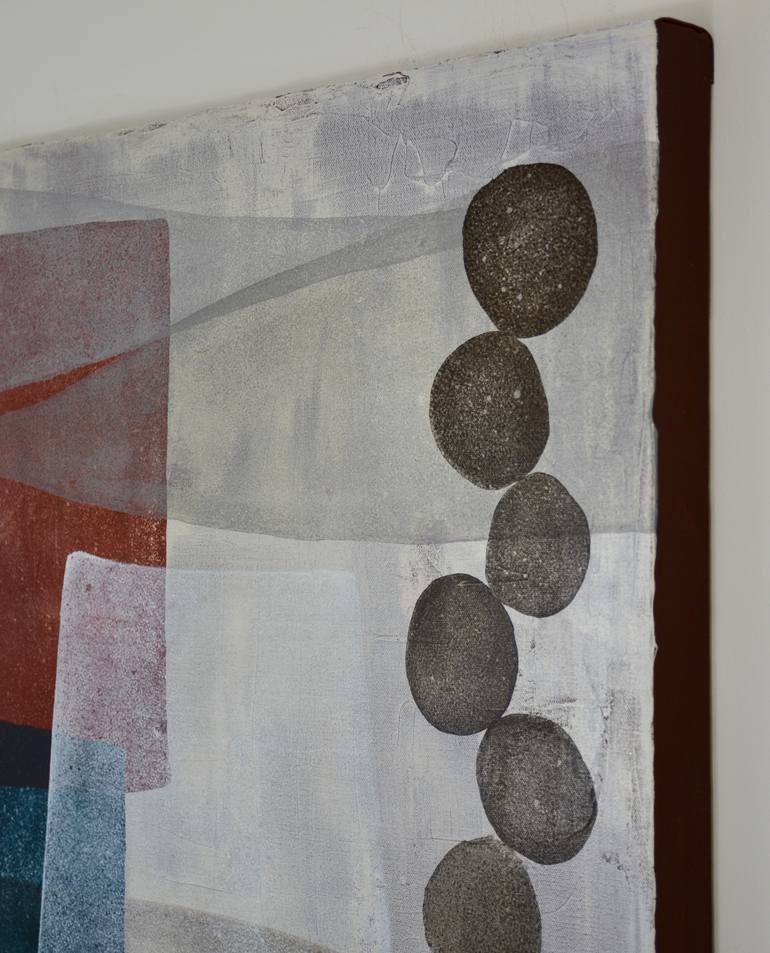 Original Modernism Abstract Painting by Naomi Balint