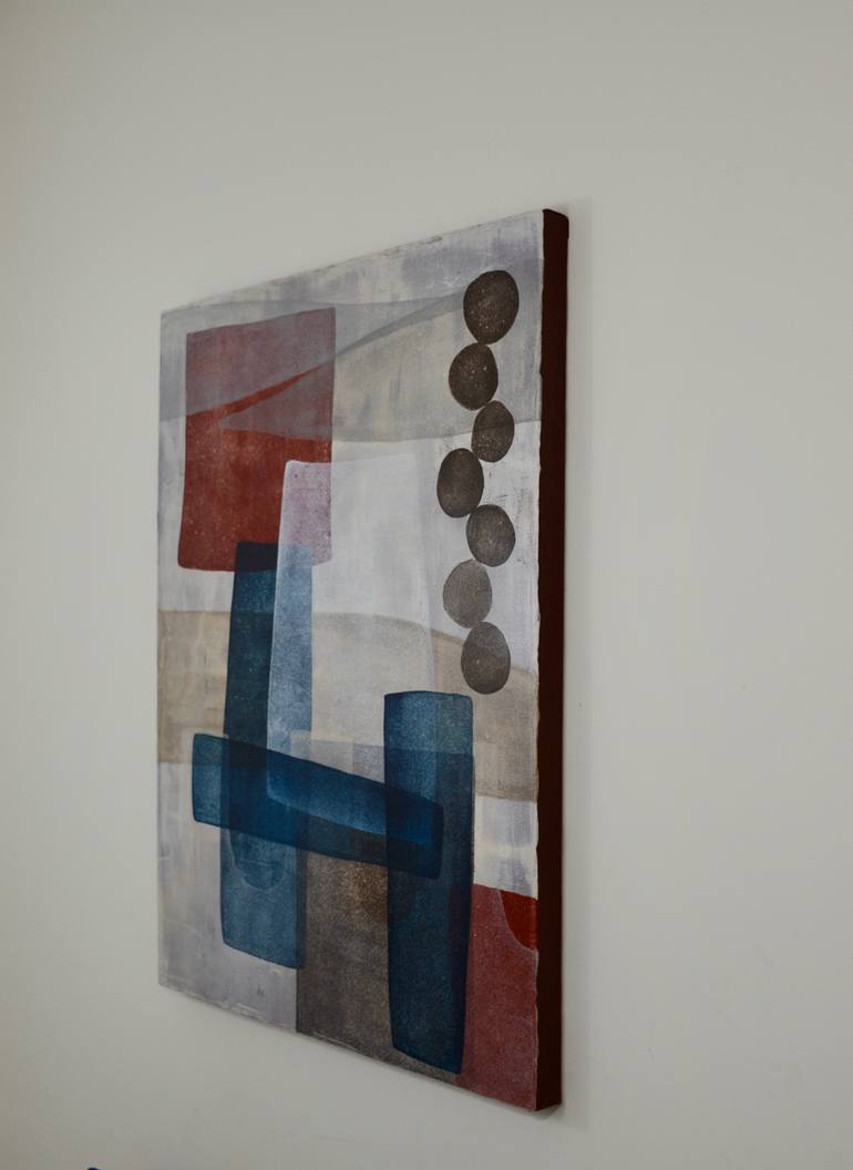 Original Modernism Abstract Painting by Naomi Balint