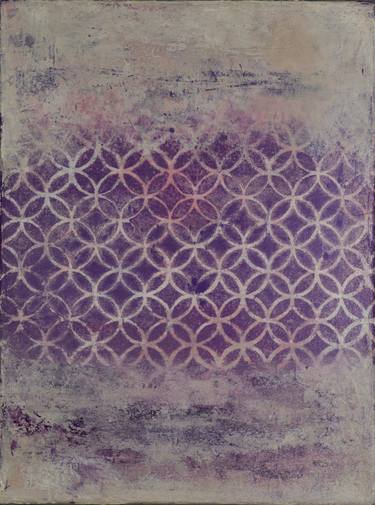 Saatchi Art Artist Naomi Balint; Paintings, “Nostalgic Interlude (Shippo Purple) / Commission” #art
