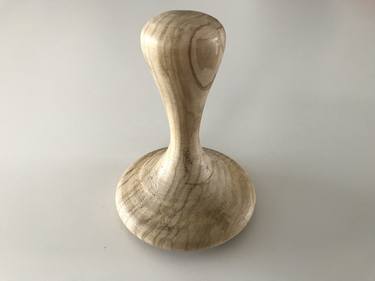 Laurel Stan Olive Wood Sculpture thumb