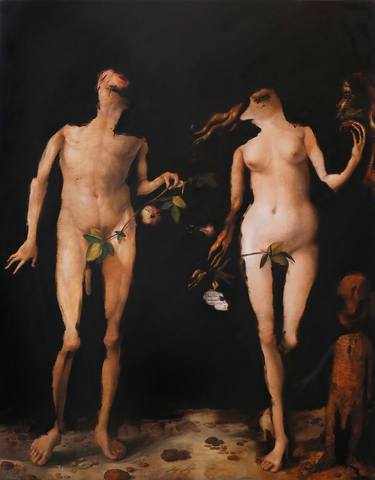 Adam and Eve after Dürer thumb