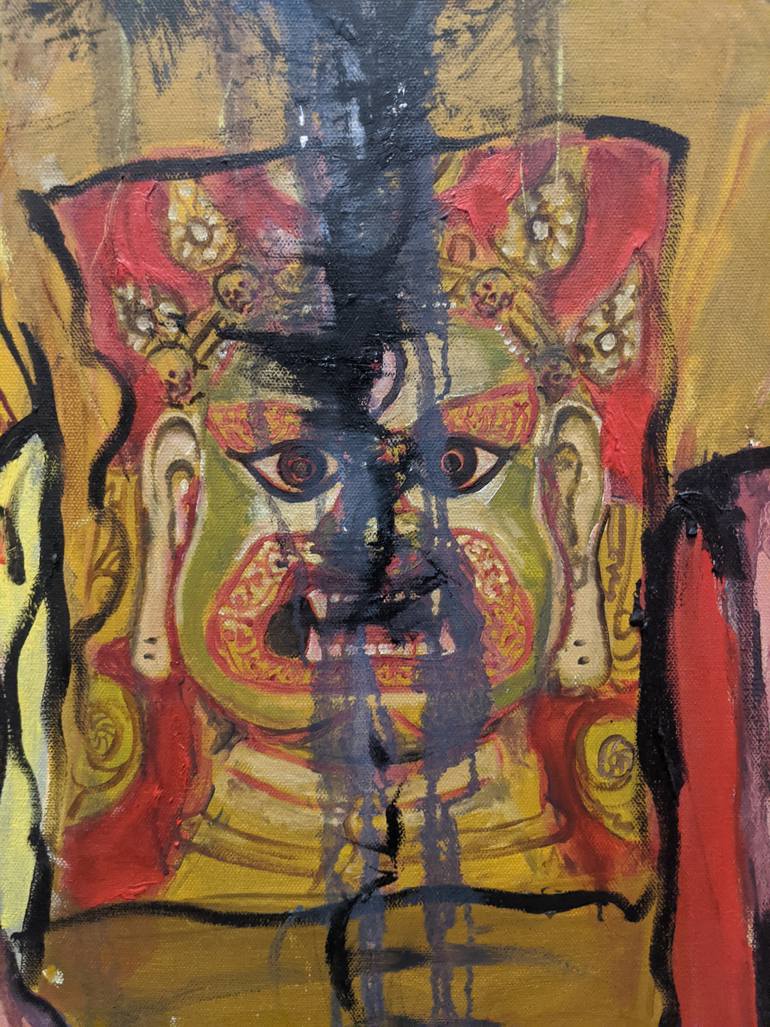 Original Expressionism Other Painting by Binod Bk