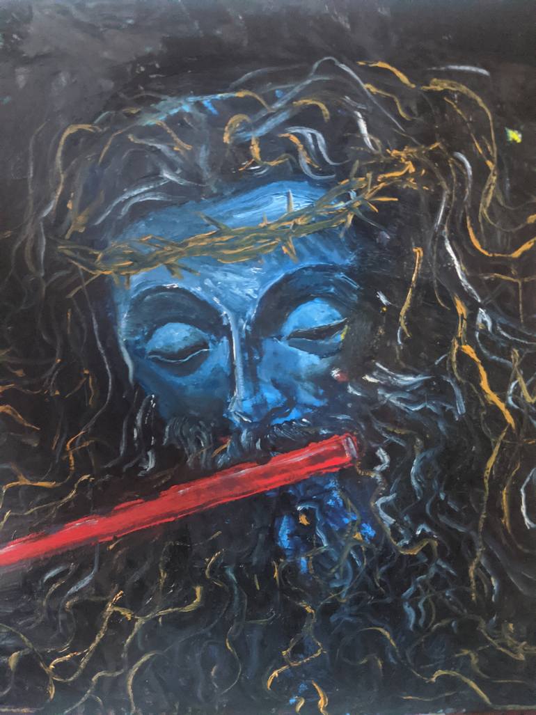 Song of Love Painting by Binod BK Saatchi Art