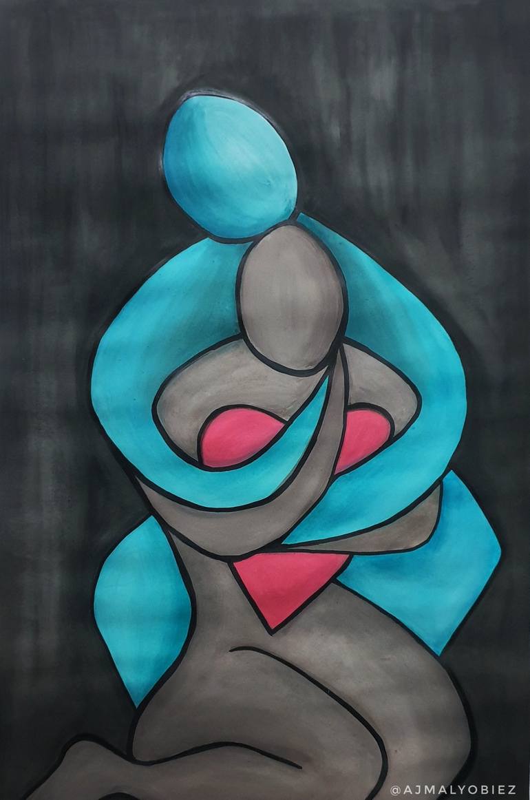 Love Painting by Ajmal PC Saatchi Art