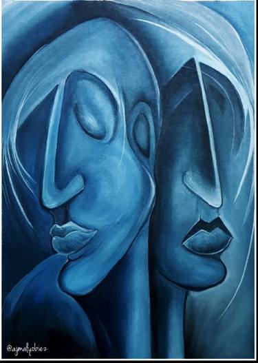 Original Conceptual Mortality Painting by Ajmal Pc