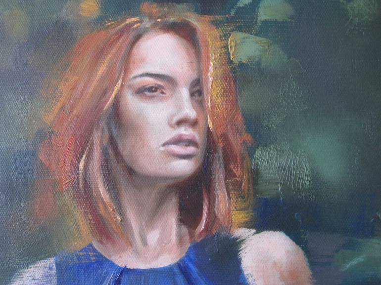 Original Figurative People Painting by Gergana Vladova