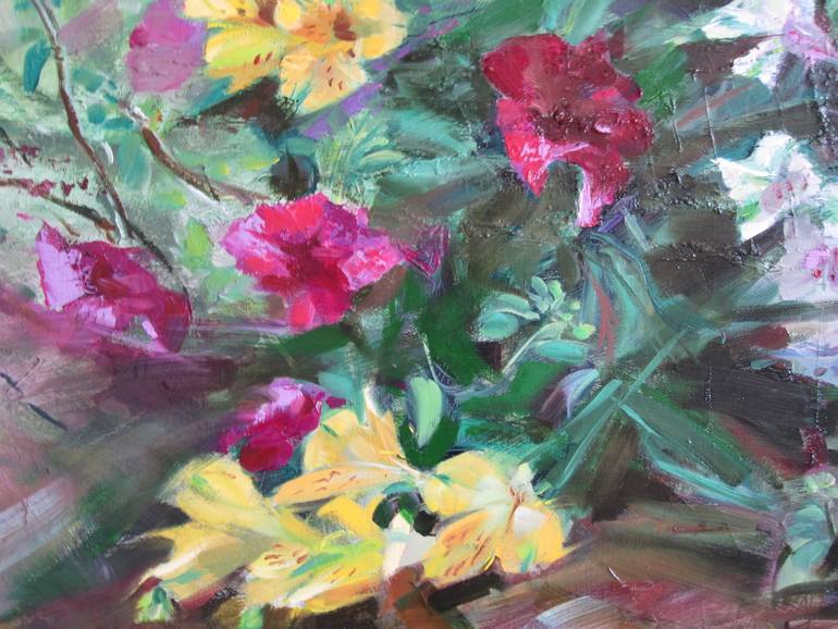 Original Impressionism Still Life Painting by Gergana Vladova