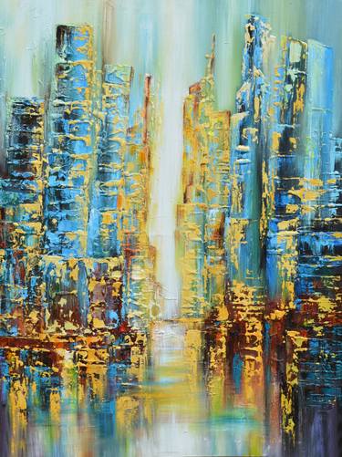 Original Abstract Paintings by Sandaruwan Perera