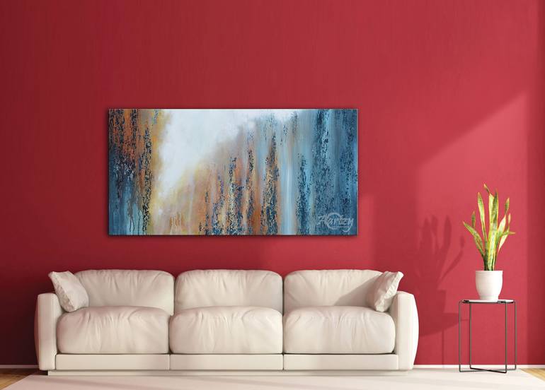 Original Abstract Expressionism Abstract Painting by Sandaruwan Perera