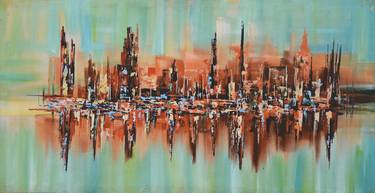 Original Abstract Paintings by Sandaruwan Perera