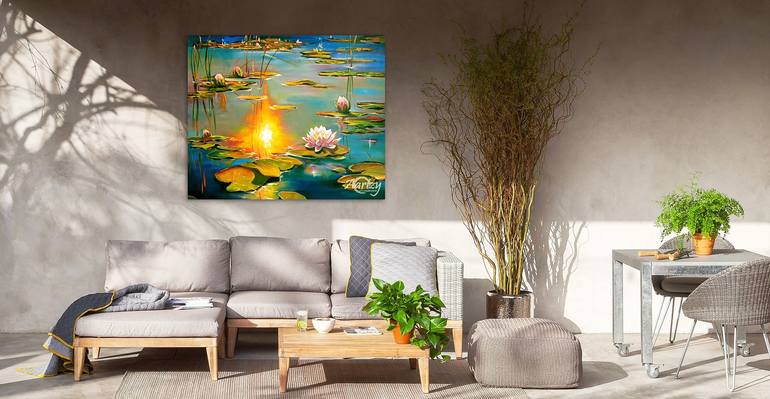 Original Fine Art Landscape Painting by Sandaruwan Perera