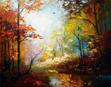 Original Landscape Paintings by Sandaruwan Perera