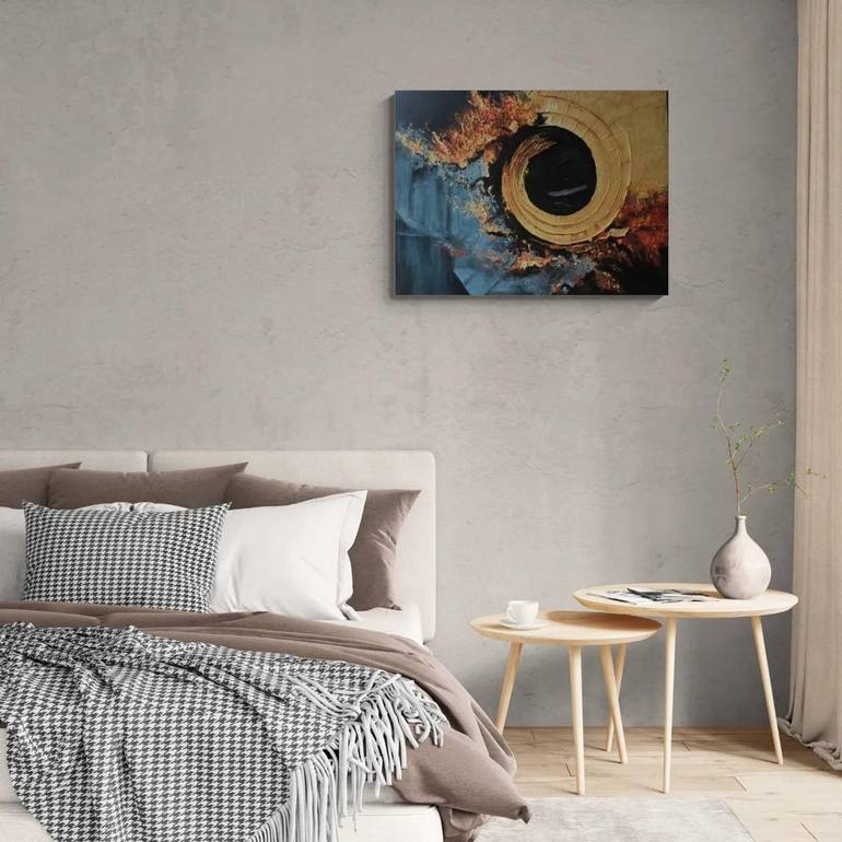Original Expressionism Abstract Painting by Sandaruwan Perera