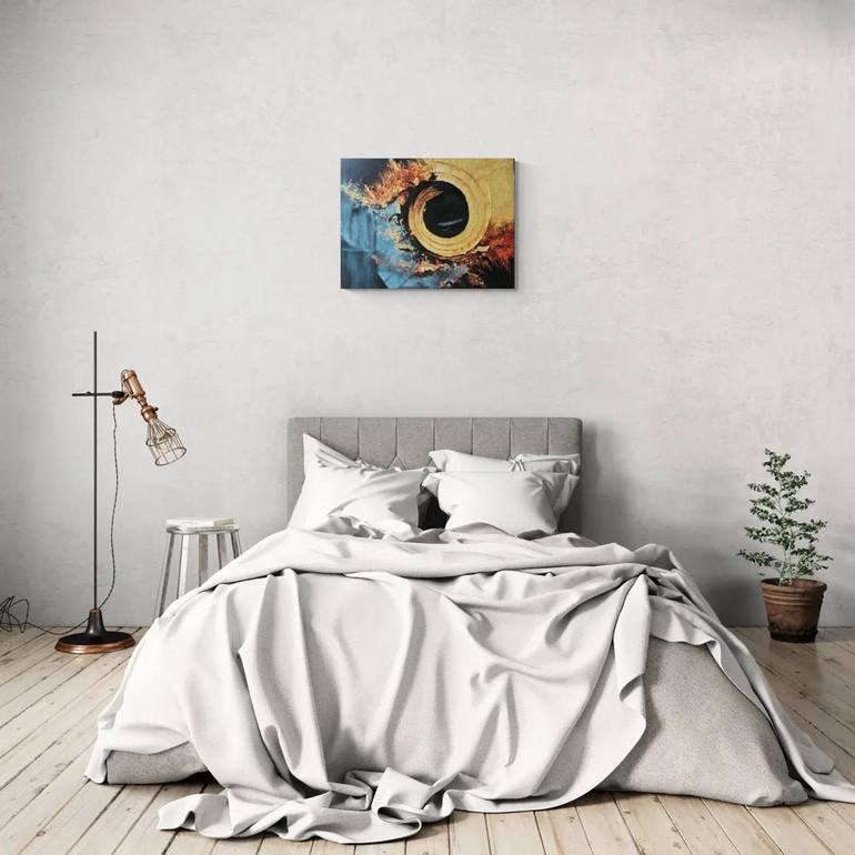Original Expressionism Abstract Painting by Sandaruwan Perera