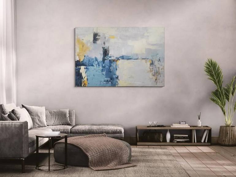 Original Expressionism Abstract Painting by Sandaruwan Perera