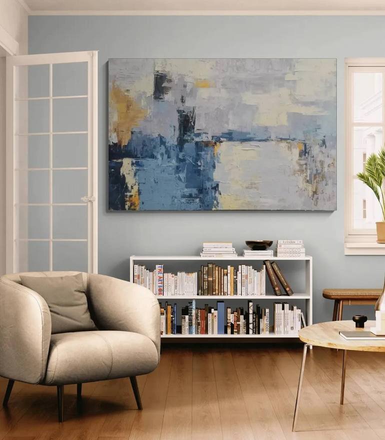 Original Expressionism Abstract Painting by Sandaruwan Perera