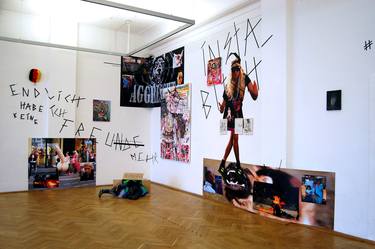 MADE IN HEIMATSCHHAUSEN, 2014, mixed media installation, 400x1600x400cm thumb