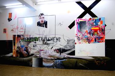 I´M A GOD, 2014, mixed media installation, 360x700cm thumb