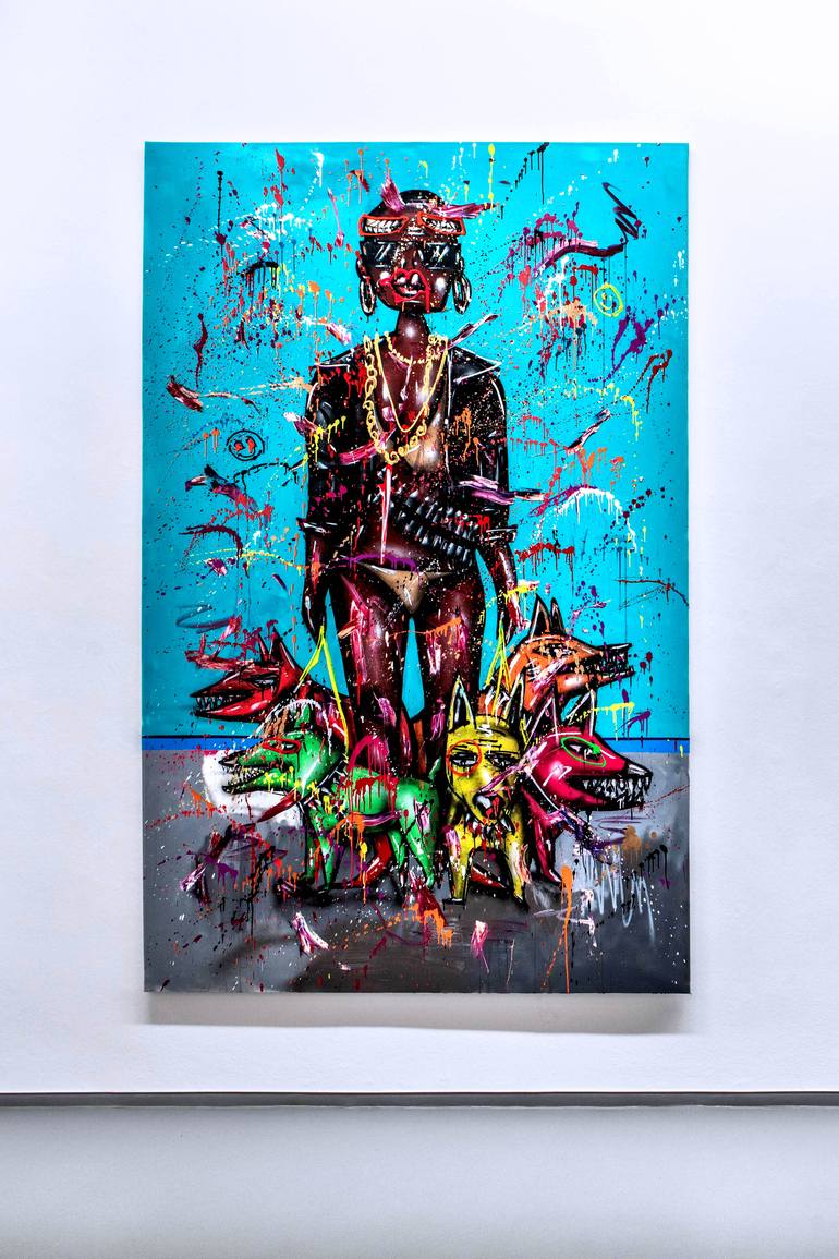 Original Expressionism Abstract Painting by Marc Jung