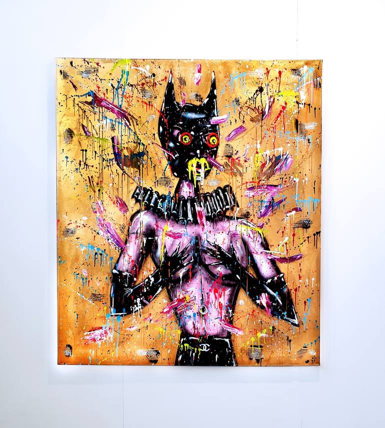 Original Abstract Expressionism Abstract Painting by Marc Jung