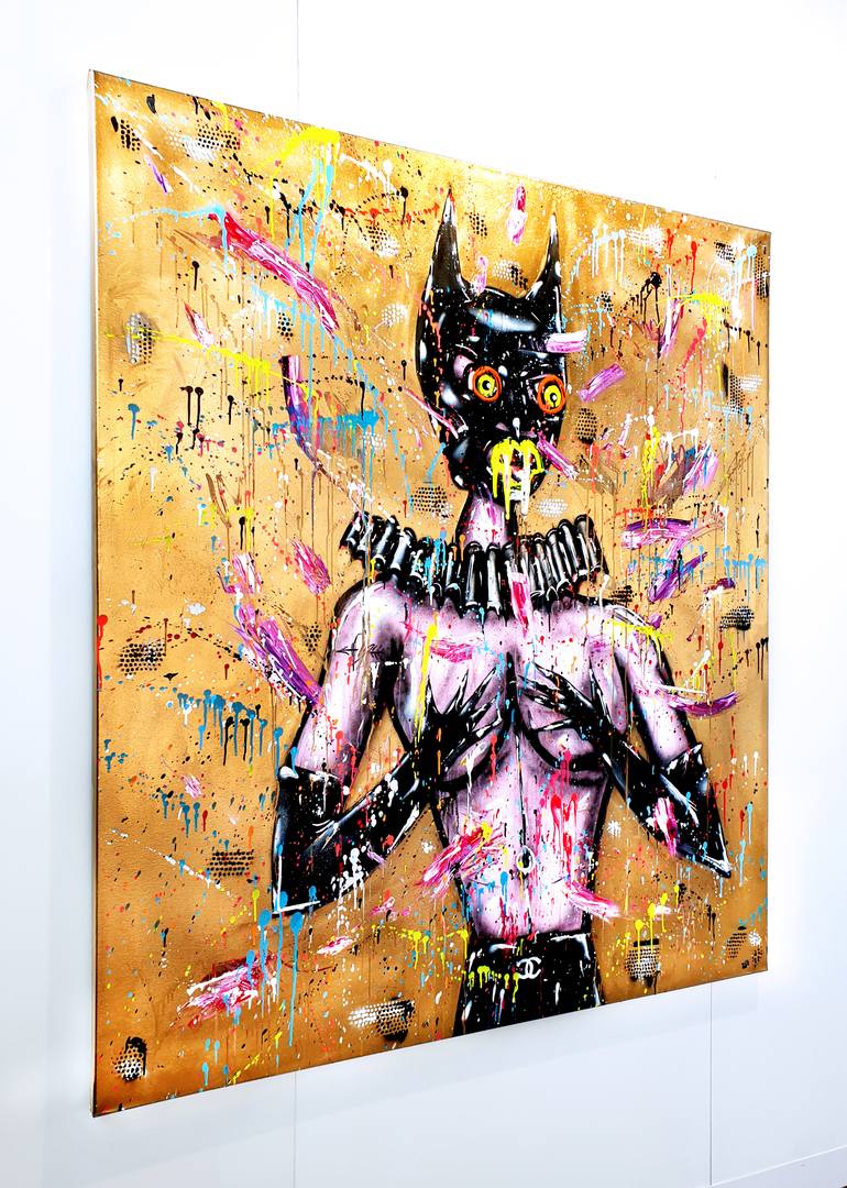 Original Abstract Expressionism Abstract Painting by Marc Jung