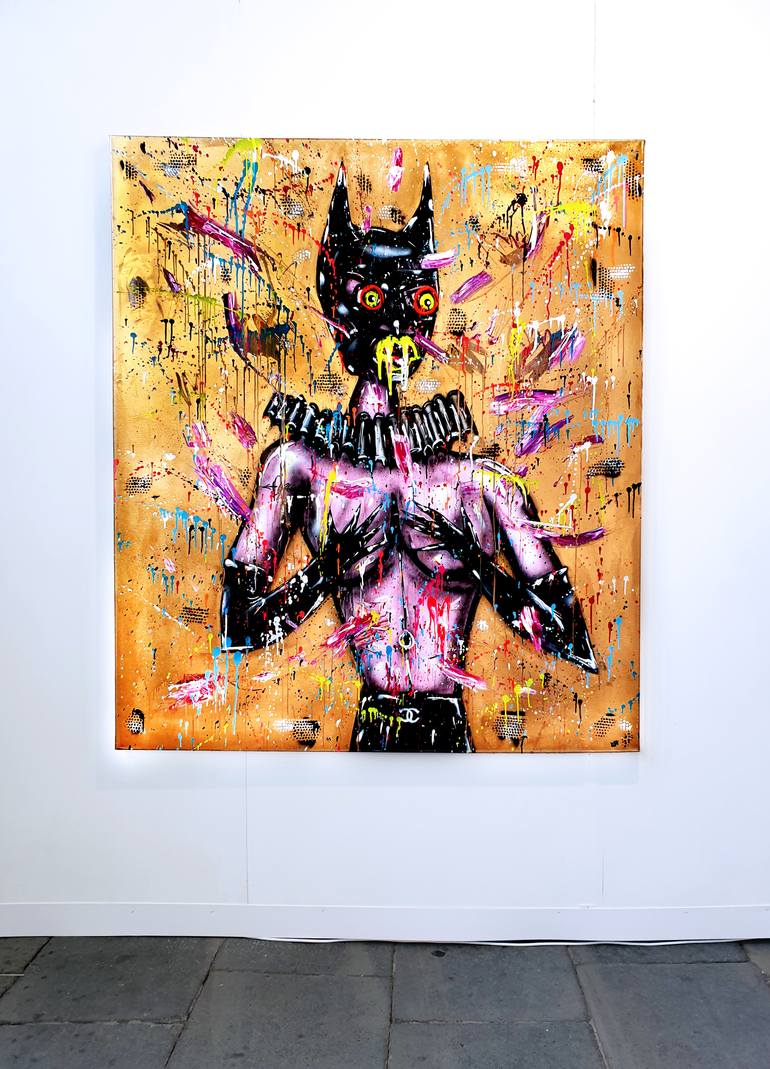 Original Abstract Expressionism Abstract Painting by Marc Jung
