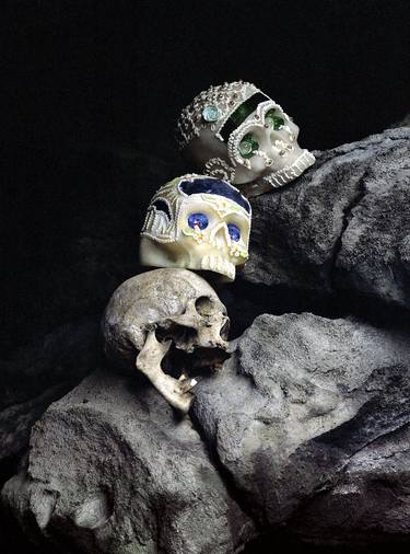 The three skulls" 1967 Anahuacalli Museum, Mexico City, thumb