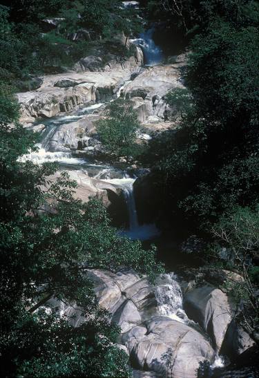 "Cascades of the Rio Verde" 1984, Costa Chica, Oaxaca thumb