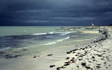"Storm over Holbox".1996, Quintana Roo, Mexico thumb