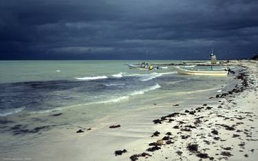 Original Expressionism Seascape Photography by Mario Mutschlechner