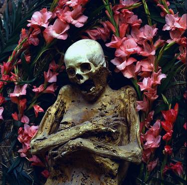 "The flowered death" 1968. Graveyard in Guanajuato. Limited Edition of 9. thumb