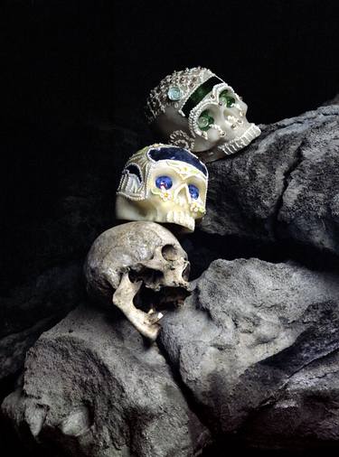 "The three skulls" 1968. Museo Anahuacalli, Mexico City. Limited Edition of 9 thumb