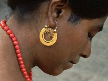 "Juana´s profile". 1968. Costa Chica, Oaxaca, Mexico. thumb