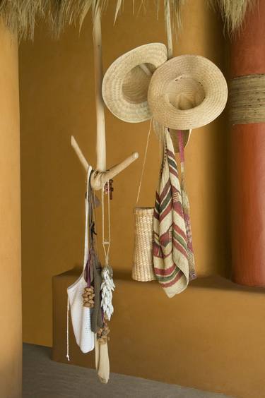 "Rack with bags and straw hats" 2009, P. Zicatela, P. Escondido thumb