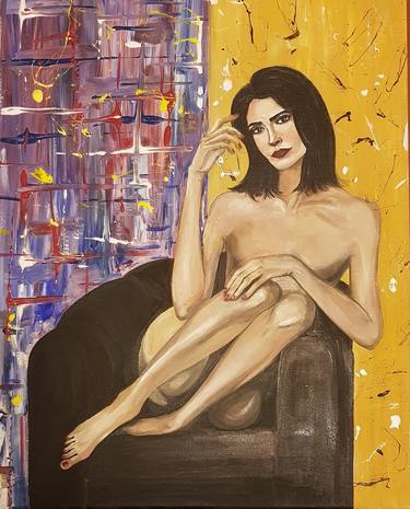 Print of Portraiture Body Paintings by Aygun Babayeva