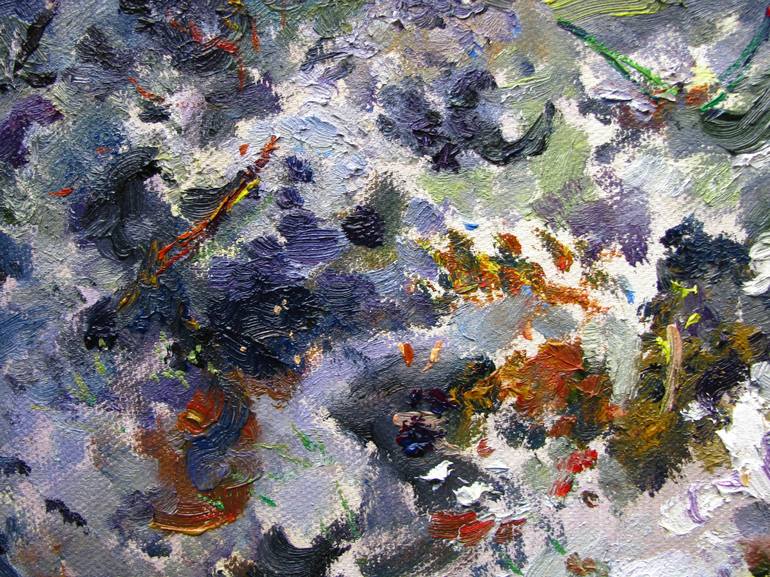 Original Abstract Expressionism Abstract Painting by Dalia Čistovaitė