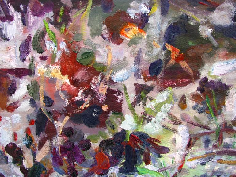 Original Abstract Expressionism Nature Painting by Dalia Čistovaitė