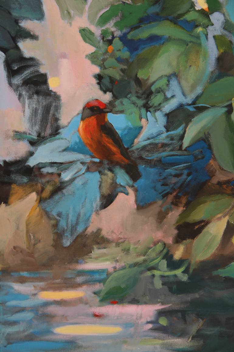 Original Contemporary Botanic Painting by Luisa Pagola