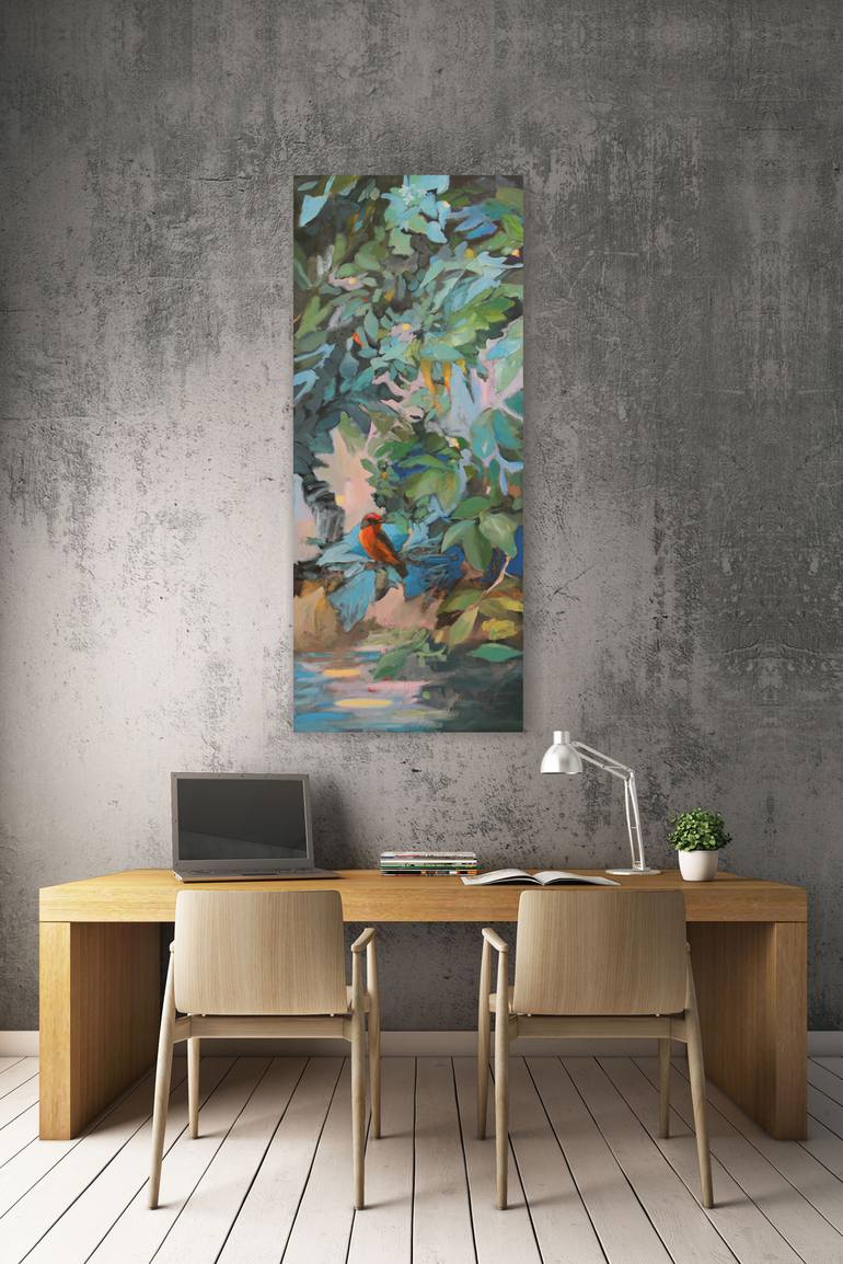 Original Contemporary Botanic Painting by Luisa Pagola
