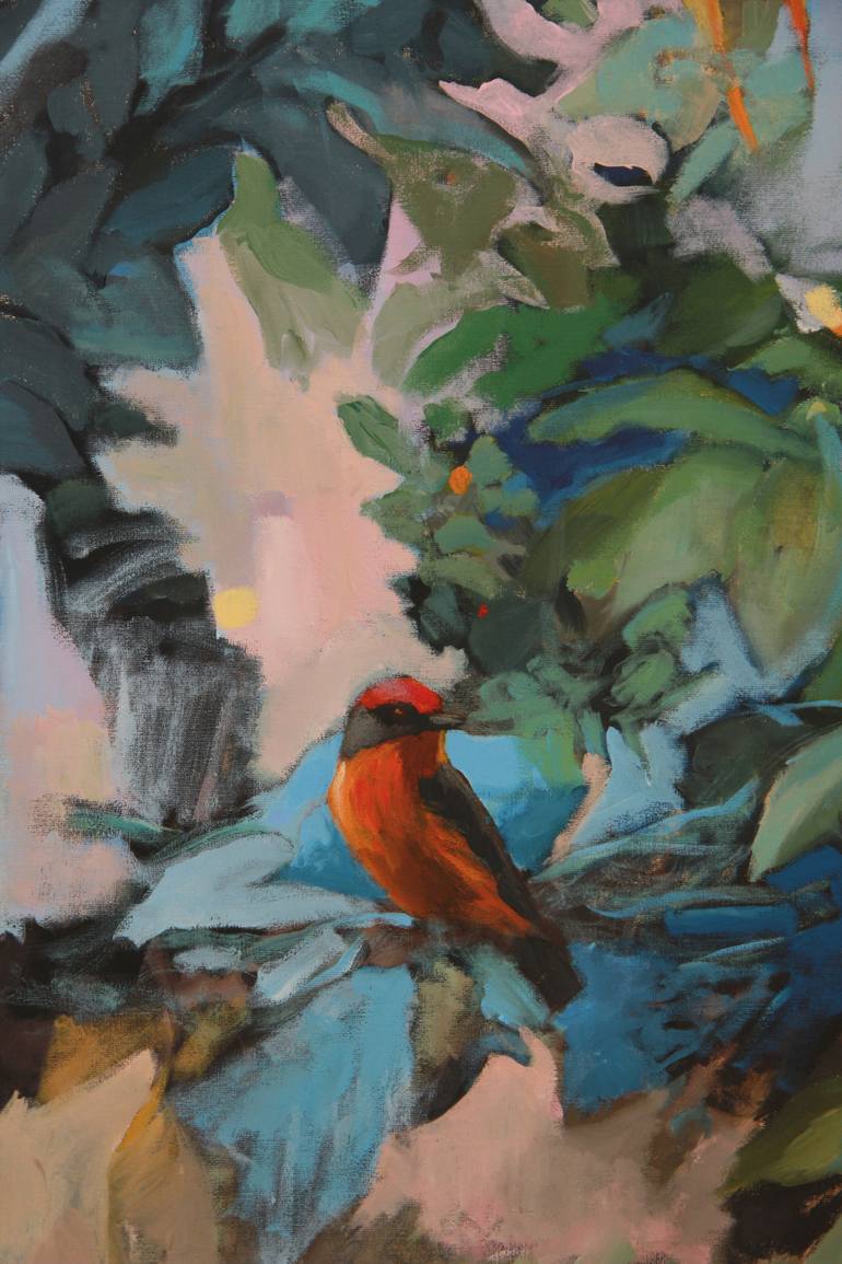 Original Contemporary Botanic Painting by Luisa Pagola