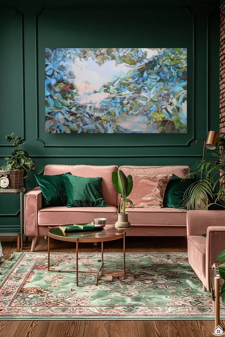 Original Figurative Botanic Painting by Luisa Pagola