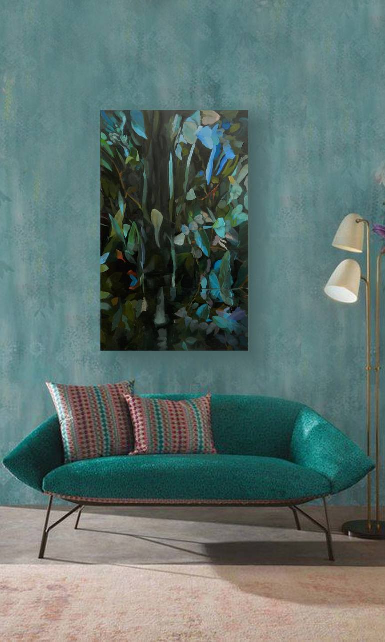 Original Expressionism Nature Painting by Luisa Pagola