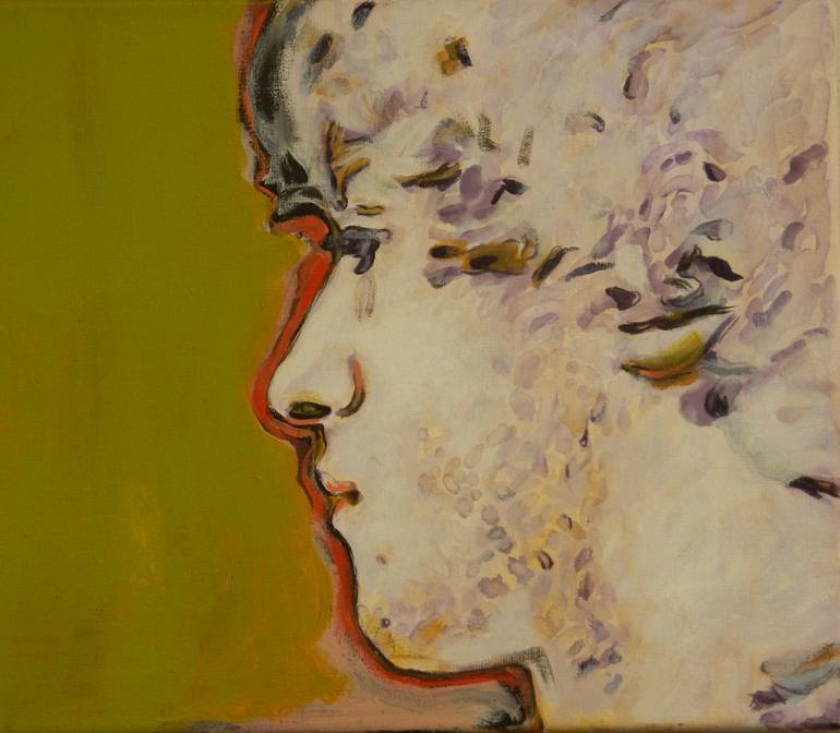 Original Figurative Portrait Painting by luisa Pagola