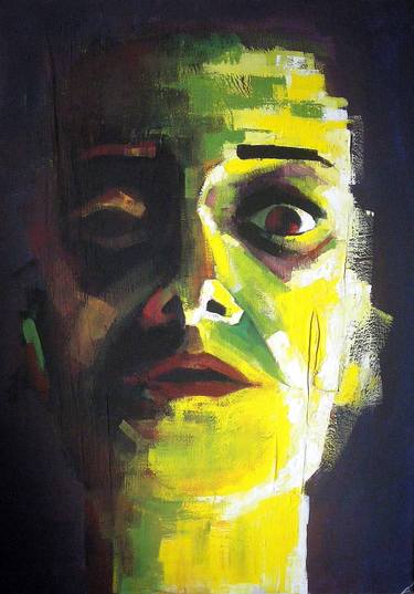 Print of Expressionism Portrait Paintings by Jovana Vasovic