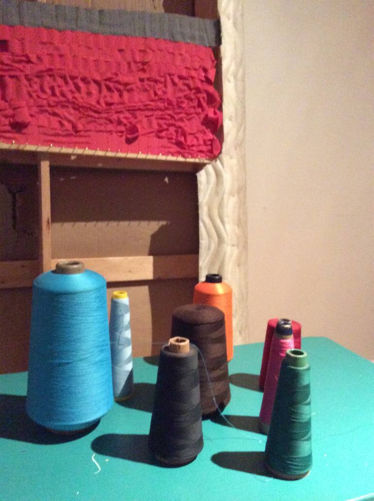 Original Abstract Sculpture by Nadine Wills