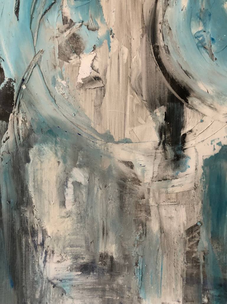 Original Abstract Animal Painting by Nadine Wills